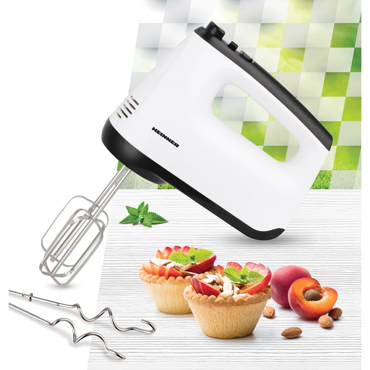 Mixer de mana Heinner White Orchid HM-400WHBK
