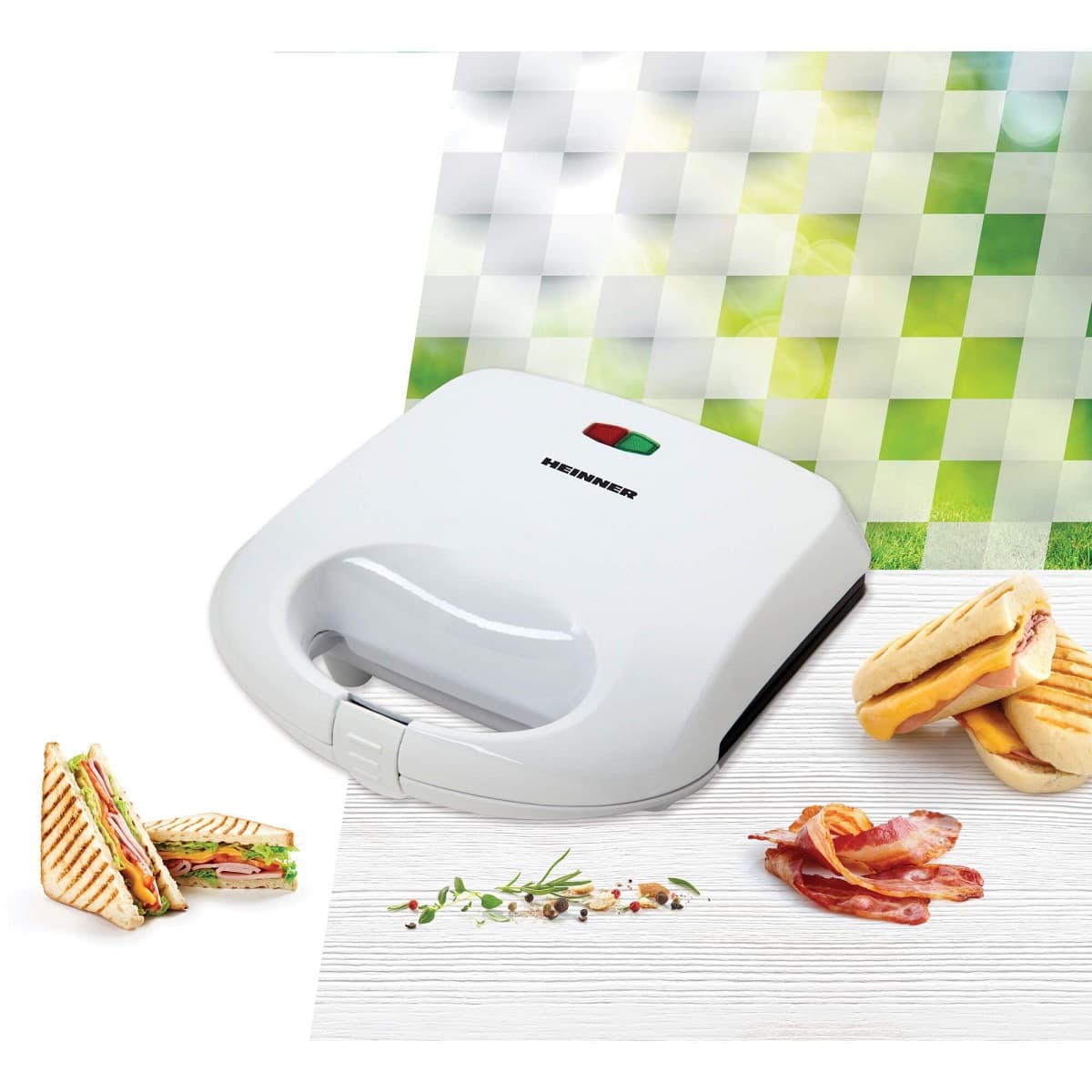 Sandwich-maker Heinner  SM-K750W