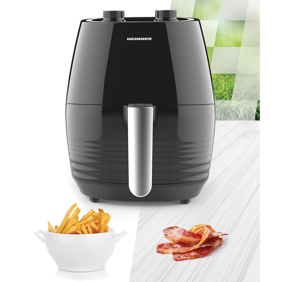 Friteuza fara ulei Heinner Airfryer HAF-1250BK