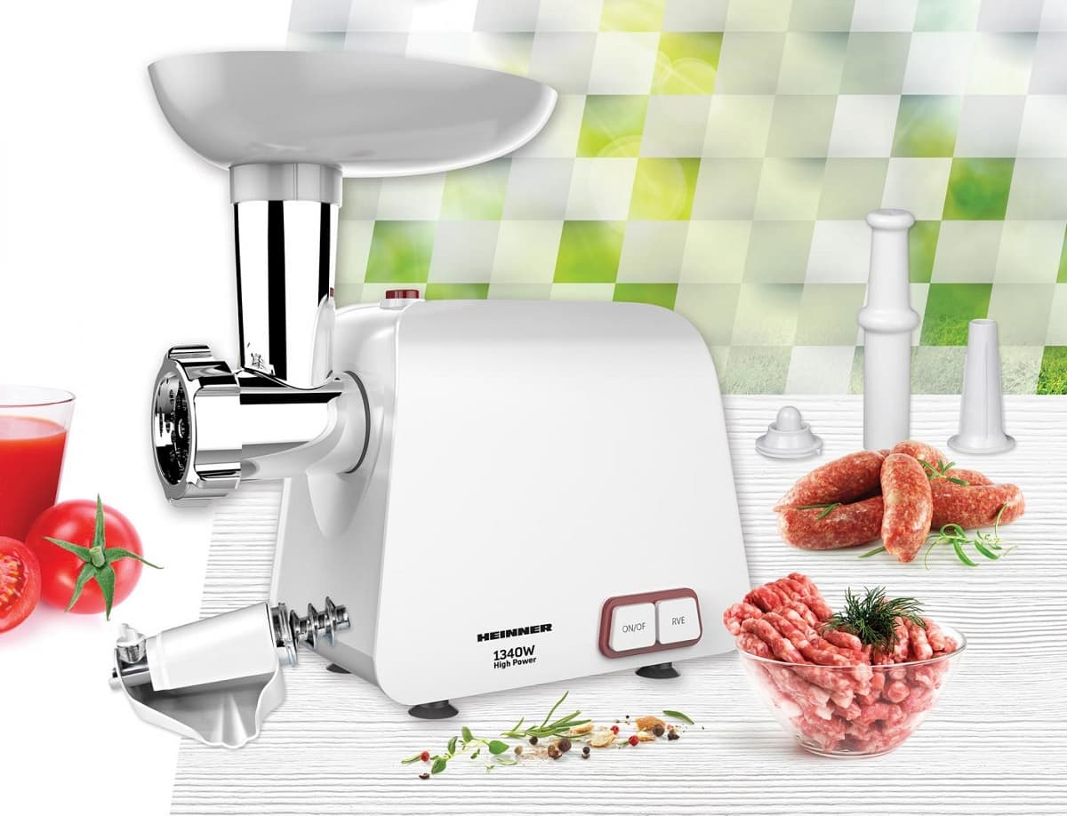 Masina de tocat carne Heinner MG-1340WH