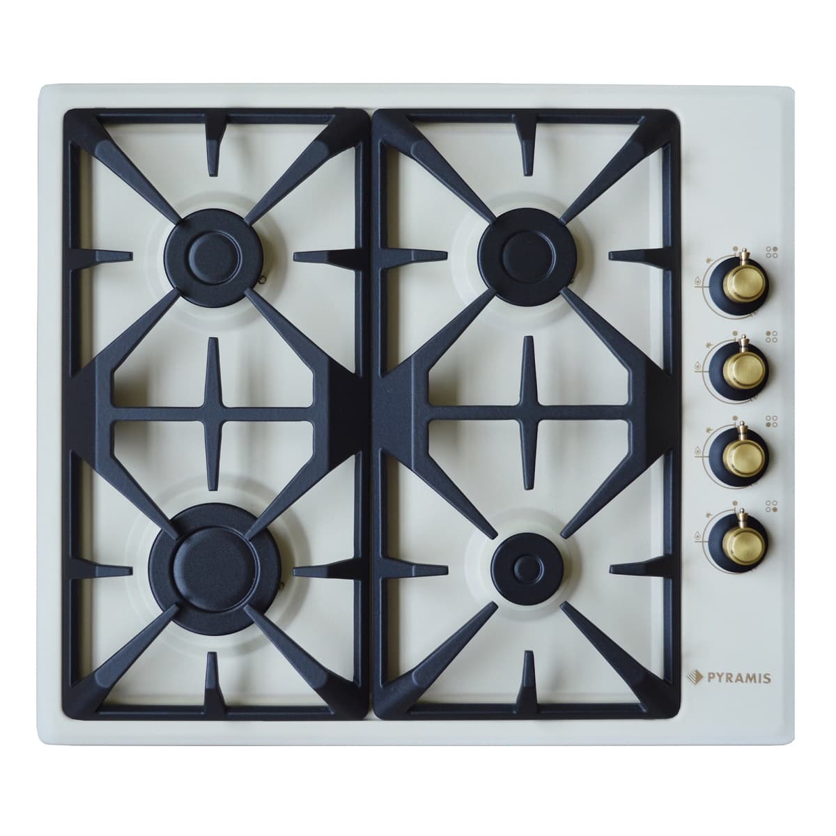 Plita gaz Pyramis 60KF 486 Rustic Beige &amp; Fonta 030033201