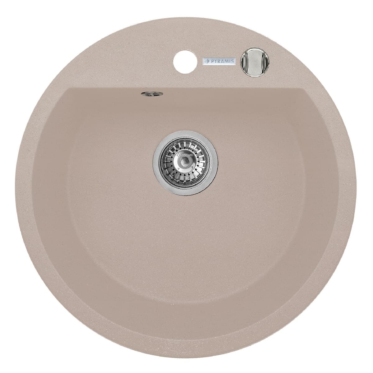 Chiuveta bucatarie Pyramis BELLISSIMA ROUND 1B O51 SAND BEIGE