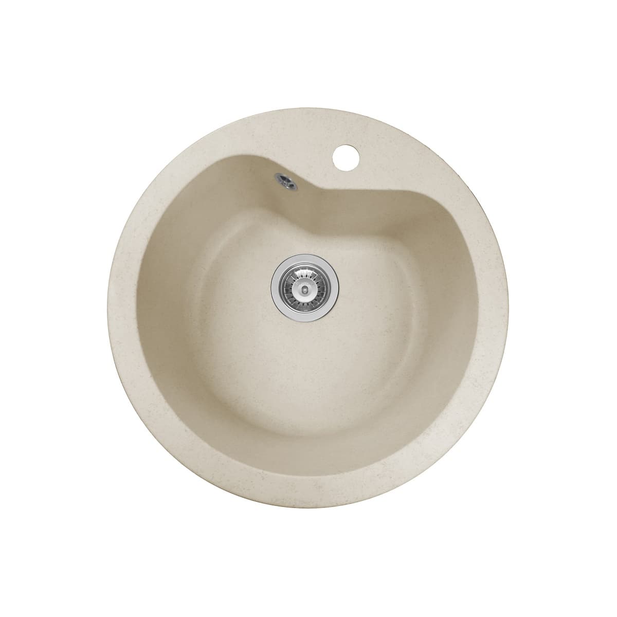 Chiuveta Pyramis Round DUROTHEK O51 1B SOFT COMPOSITE AVENA 29097011