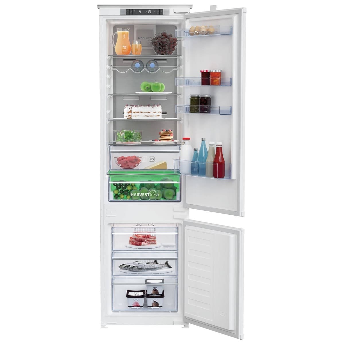 Combina frigorifica incorporabila Beko BCNA306E4SN