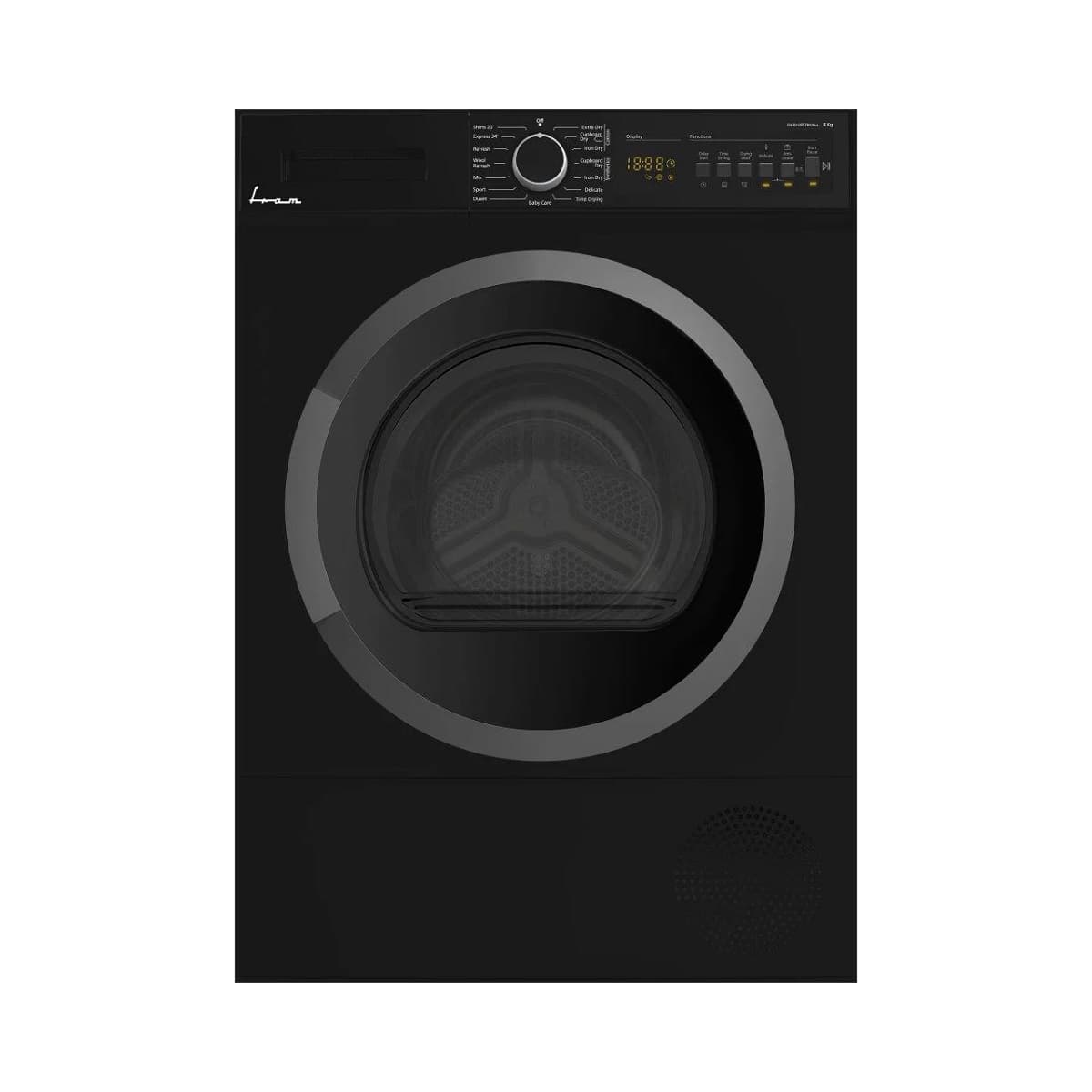 Uscator de rufe cu pompa de caldura FRAM FHPD-V8T2BKA++