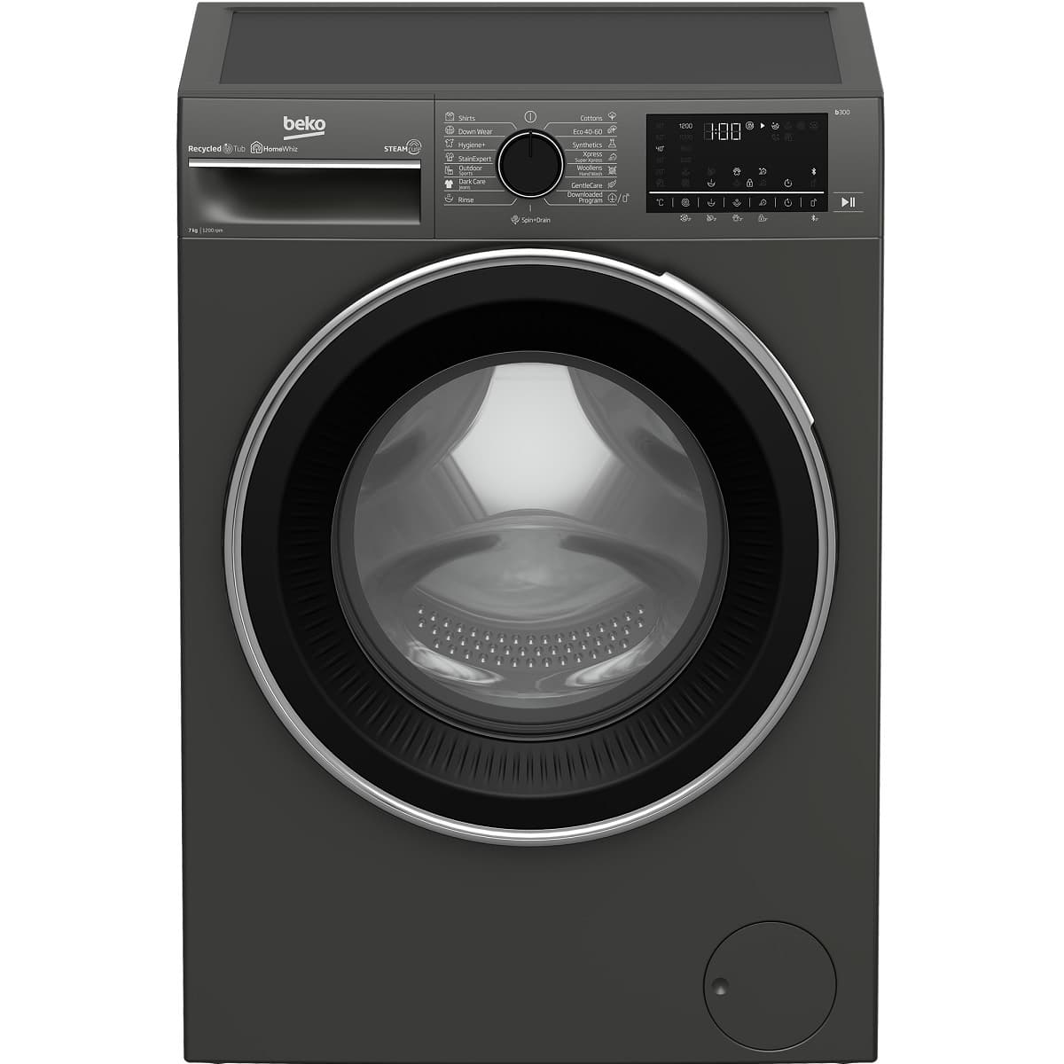 Masina de spalat rufe frontala BEKO B3WFU7724MB