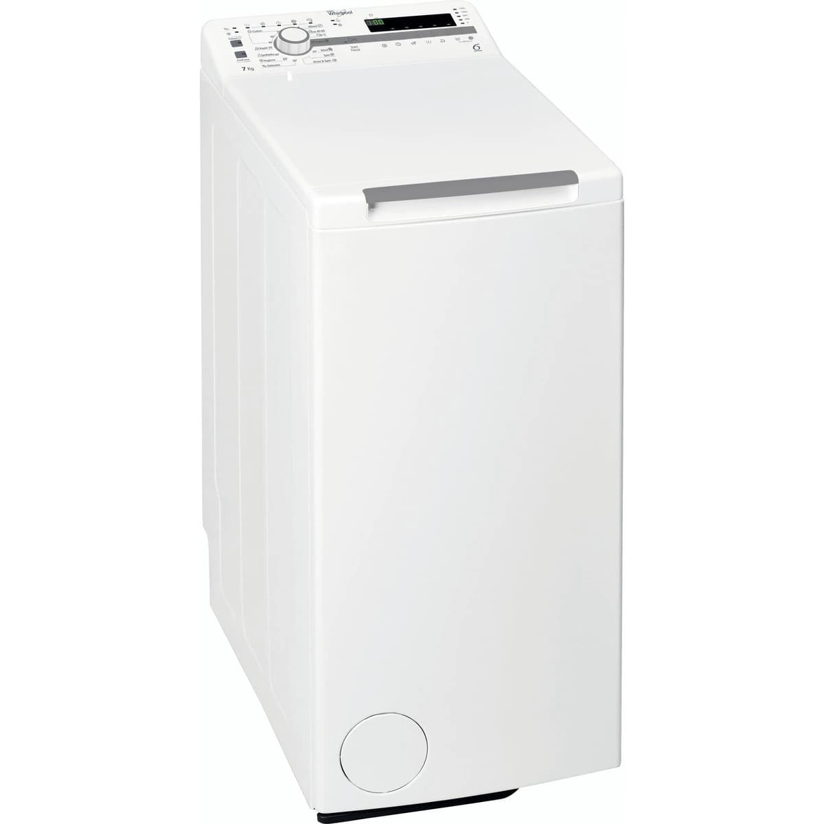 Masina de spalat rufe verticala WHIRLPOOL TDLR7220SSEU/N