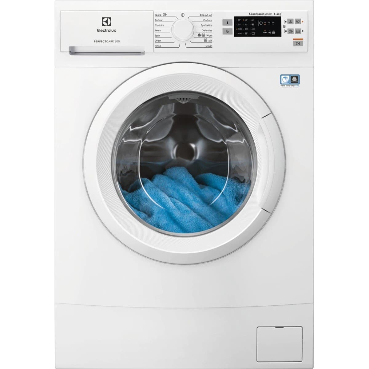 Masina de spalat rufe frontala slim ELECTROLUX PerfectCare600 EW6SN506W