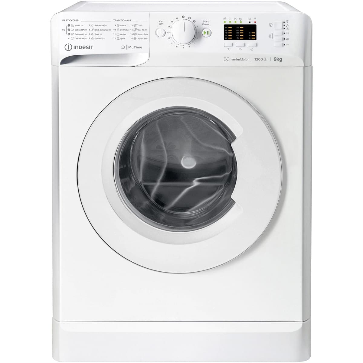 Masina de spalat rufe frontala INDESIT MTWA 91284 W EE