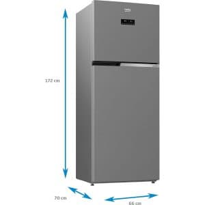 Frigider cu doua usi BEKO RDNT401E30ZXBN
