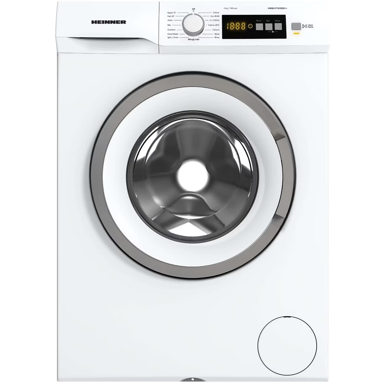 Masina de spalat rufe Heinner HWM-VT1610KD++