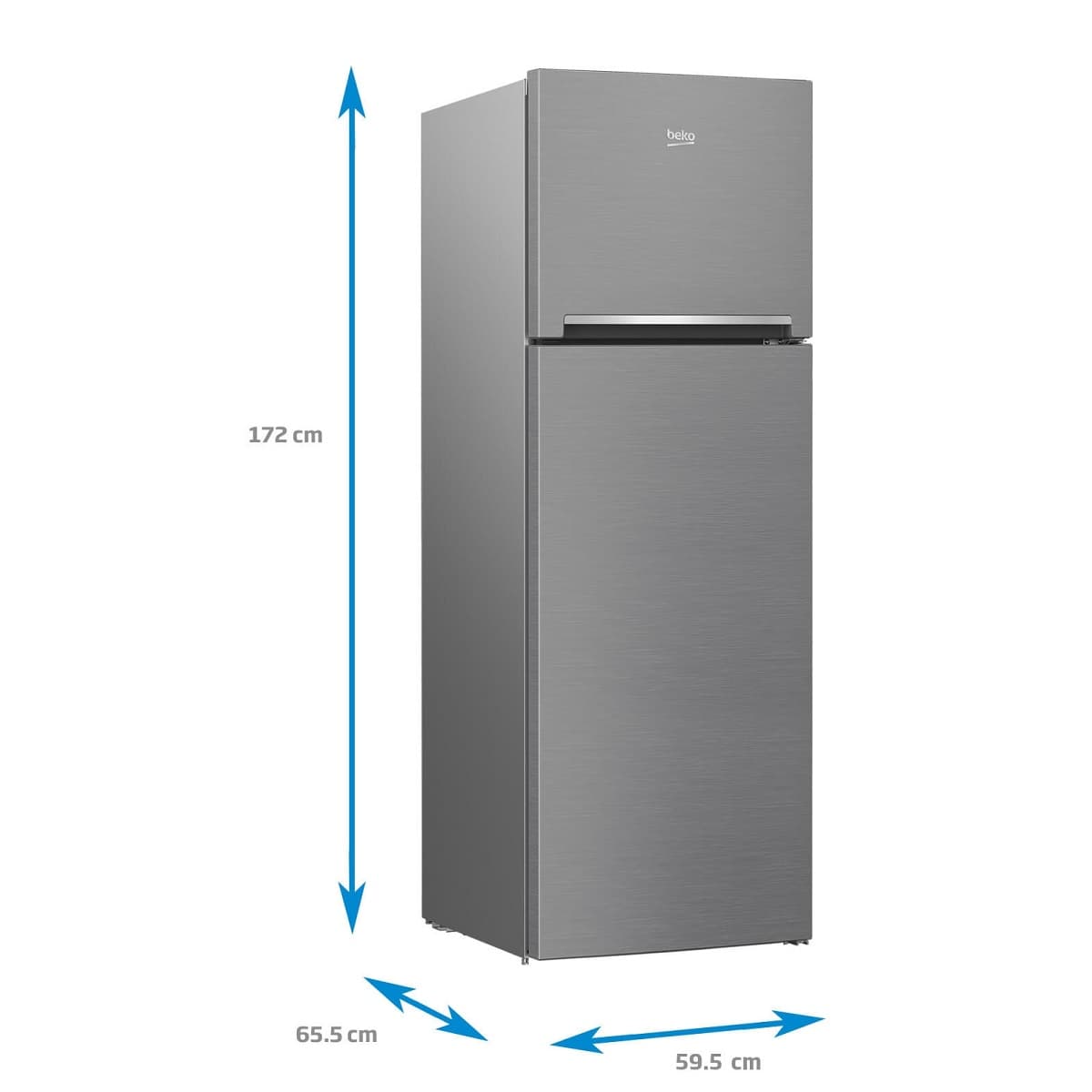 Frigider cu doua usi Beko RDNE350K30XBN