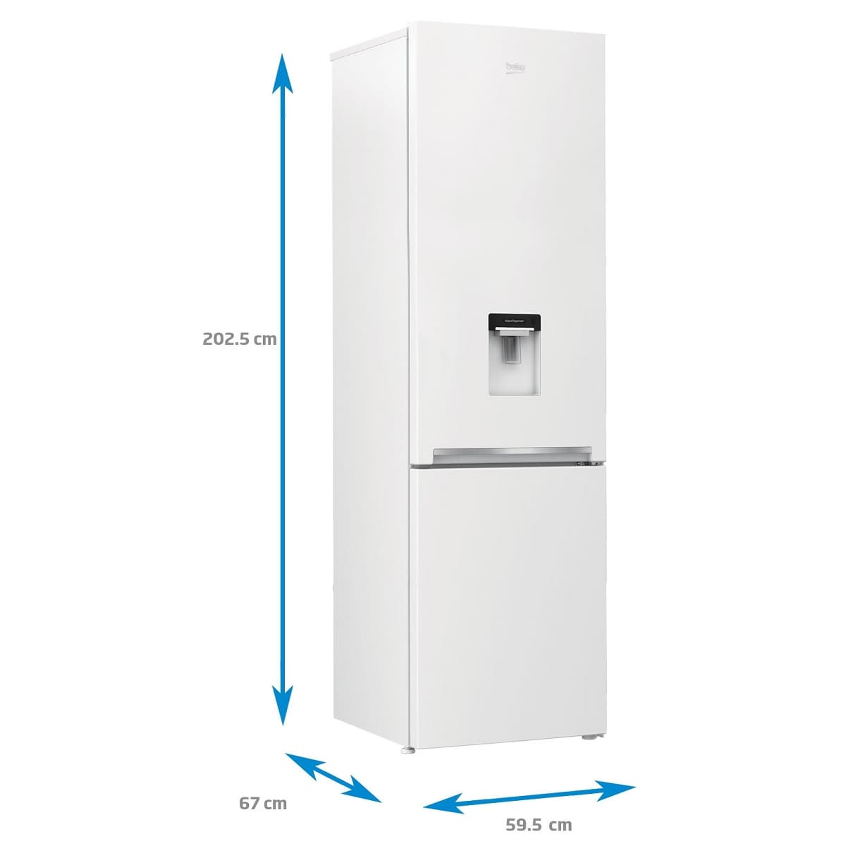 Combina frigorifica Beko RCSA406K40DWN