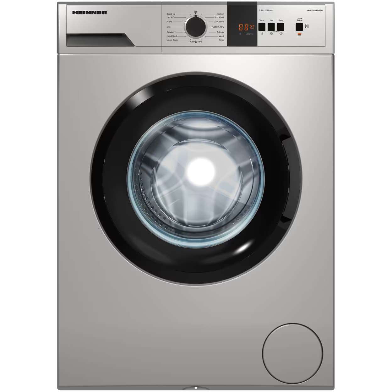 Masina de spalat rufe Heinner HWM-VT0712CHSD++