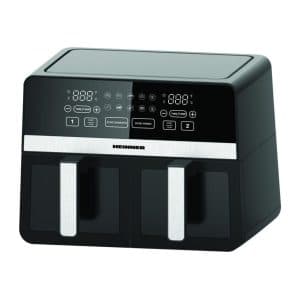 Friteuza dubla cu aer cald Heinner SimCook HAF-K10DB24BK