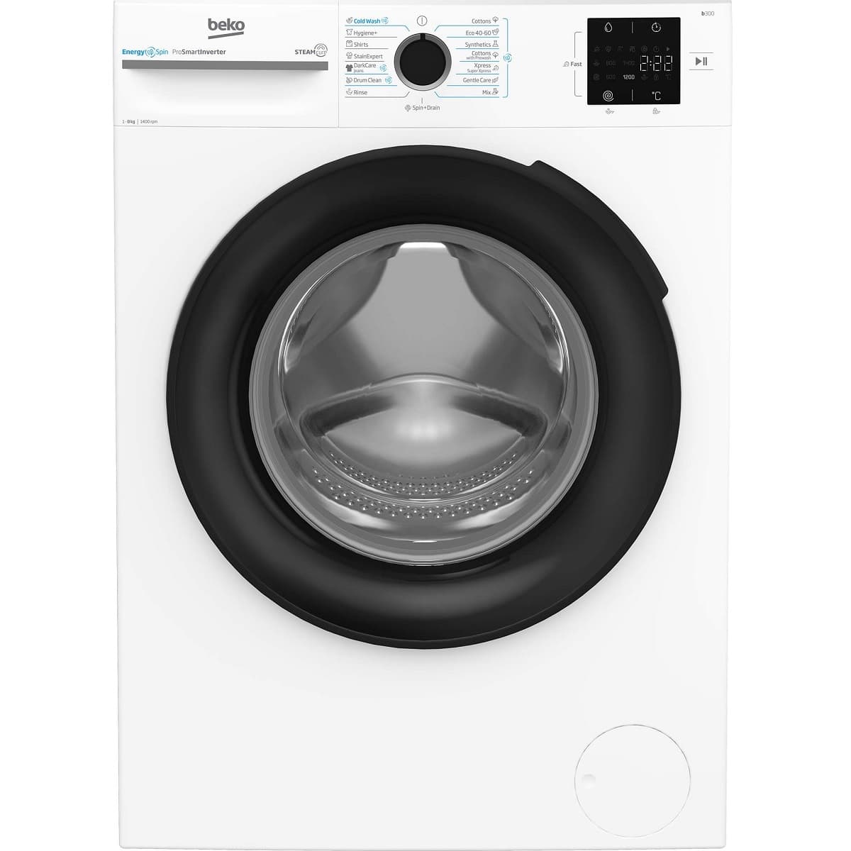 Masina de spalat rufe Beko BM3WFSU38413WB