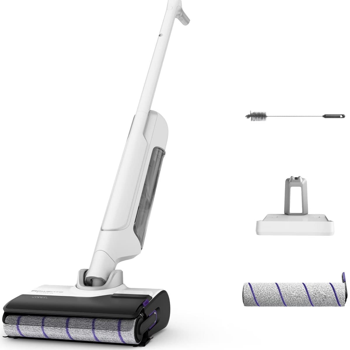 Aspirator vertical fara fir cu spalare Rowenta X-Clean 10 YY7540RO