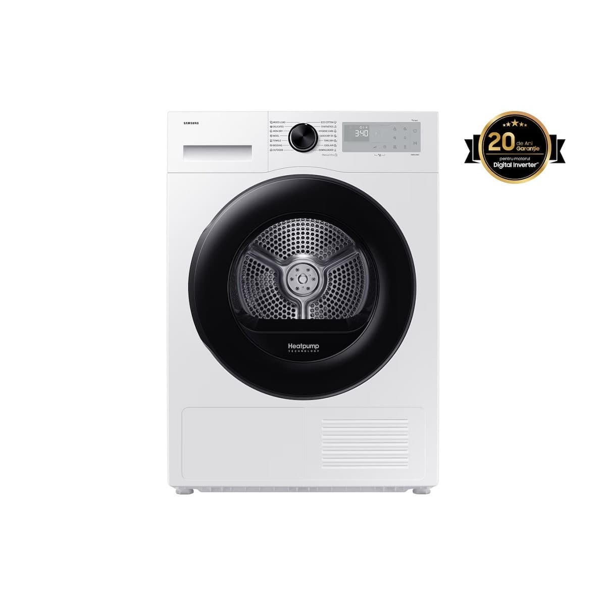 Uscator de rufe Samsung DV90DG52A0AHLE