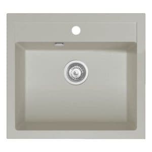 SET CHIUVETA SI BATERIE PYRAMIS DELOS 56*51 1B BEIGE &amp; TAP LUNGO 070247301L