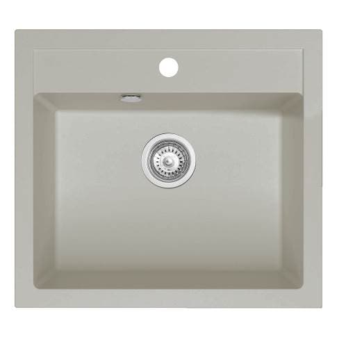 SET CHIUVETA SI BATERIE PYRAMIS DELOS 56*51 1B BEIGE &amp; TAP LUNGO 070247301L