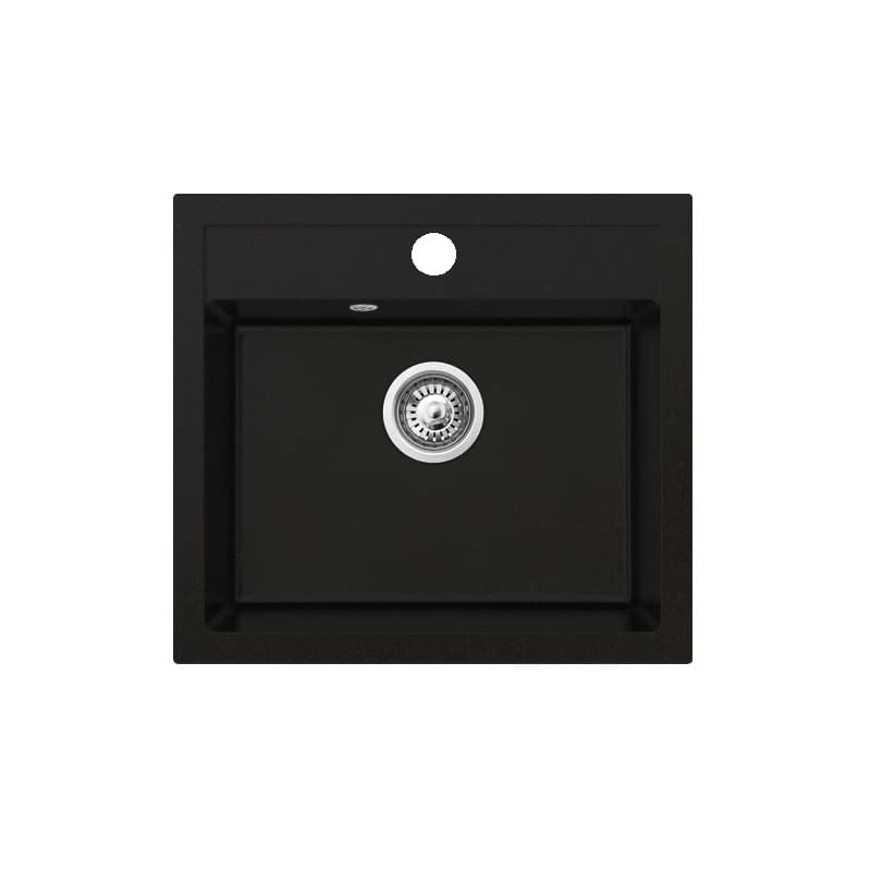 SET CHIUVETA SI BATERIE PYRAMIS DELOS 56*51 1B BLACK &amp; TAP LUNGO 070247102