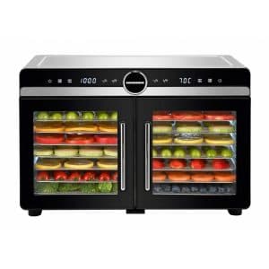 DESHIDRATOR FRUCTE SI LEGUME HEINNER DUALDRY ELITE HFD-KDDB1400BKSS