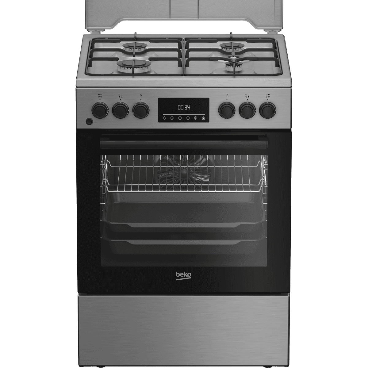 Aragaz mixt Beko FBSM62320TXD