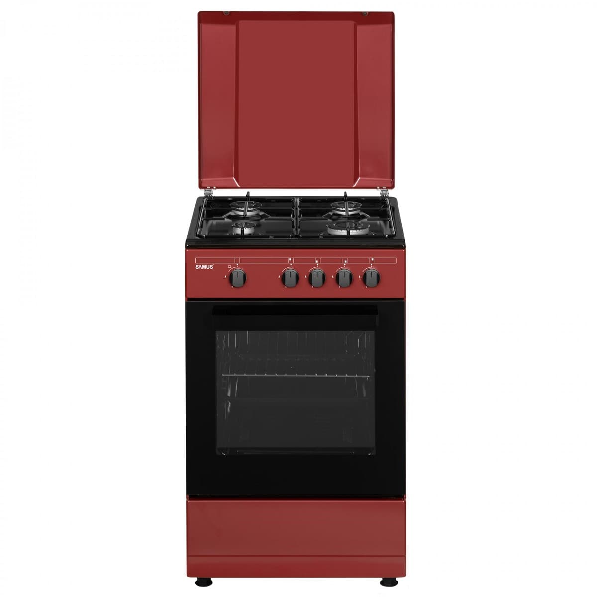 Aragaz Samus SM566APGS BURGUNDY-BLACK