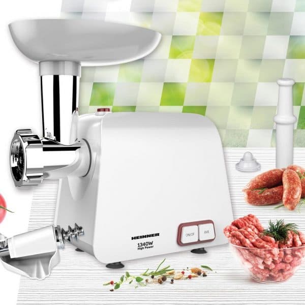 Masina de tocat carne Heinner MG-1340WH