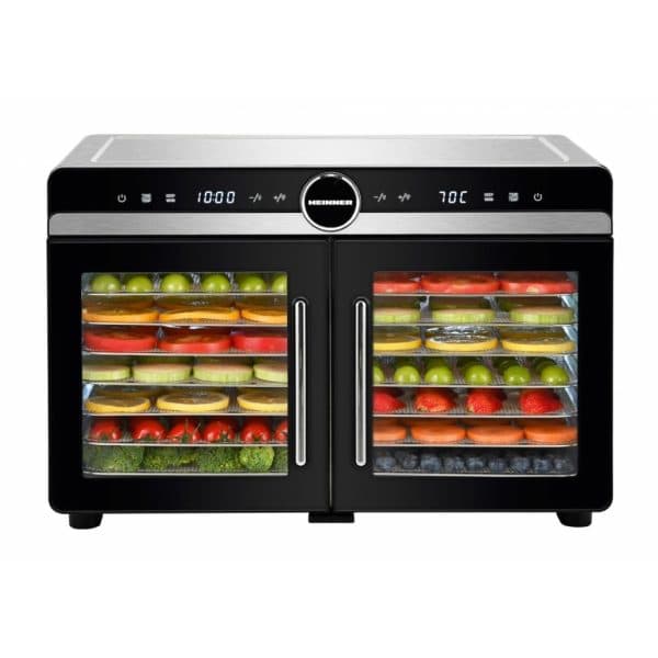 DESHIDRATOR FRUCTE SI LEGUME HEINNER DUALDRY ELITE HFD-KDDB1400BKSS